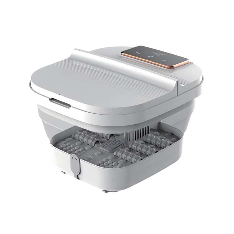 Computer-Controlled White Gold Trim Foot Spa Bath Massager（GY-715E）
